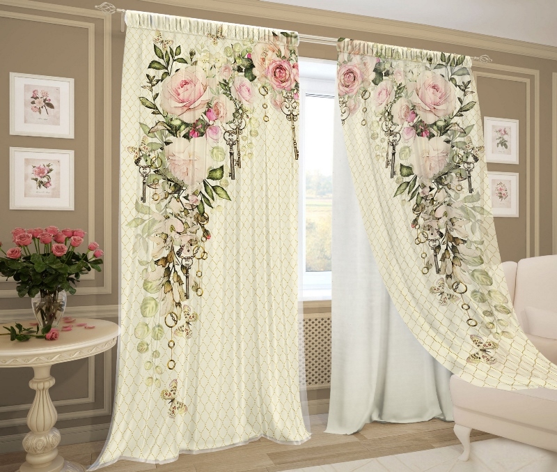 золотой ключик бежевый