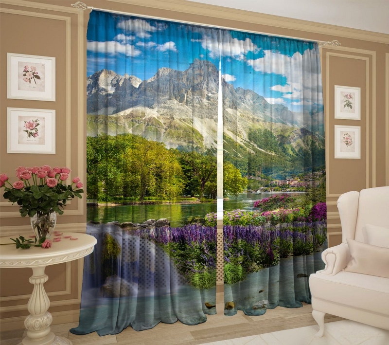 Горный пейзаж горный пейзаж