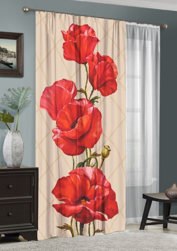 маковый цвет