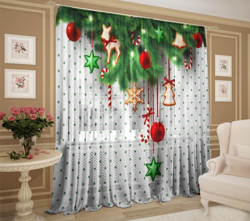 новогодний уют белый