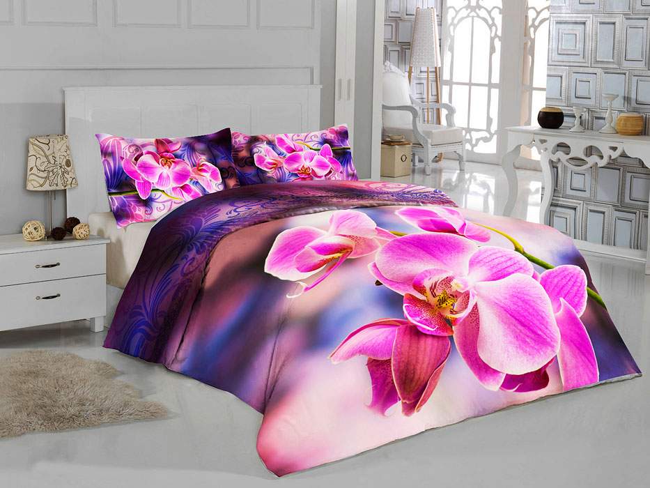 Постельное белье с фотопечатью «Орхидея» оптом от ТамиТекс