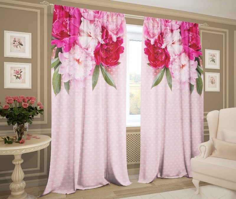 манящие пионы розовый