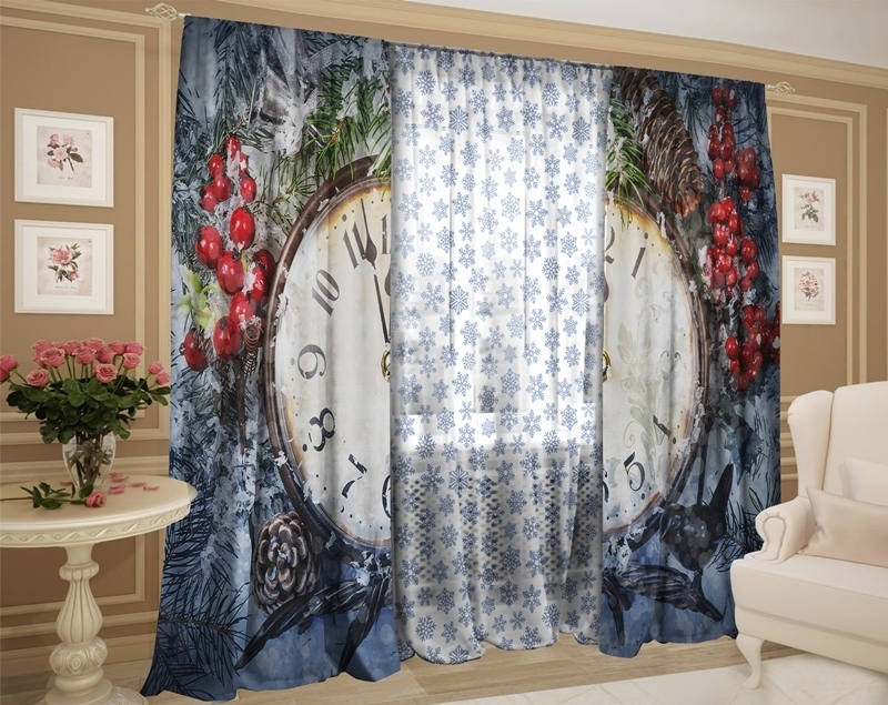 заснеженная полночь